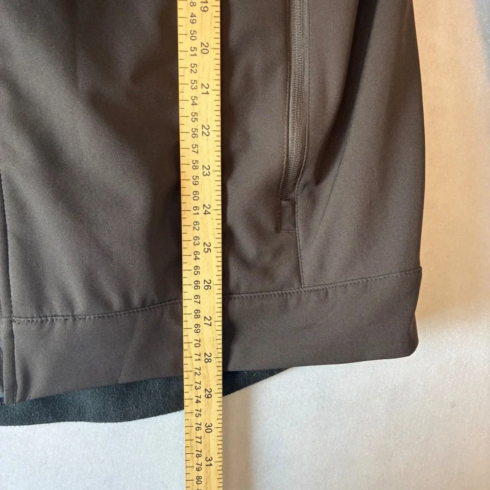 Cinch Softshell Jacket Mens XL Brown Bonded Full Zip Embroidered Logo Western